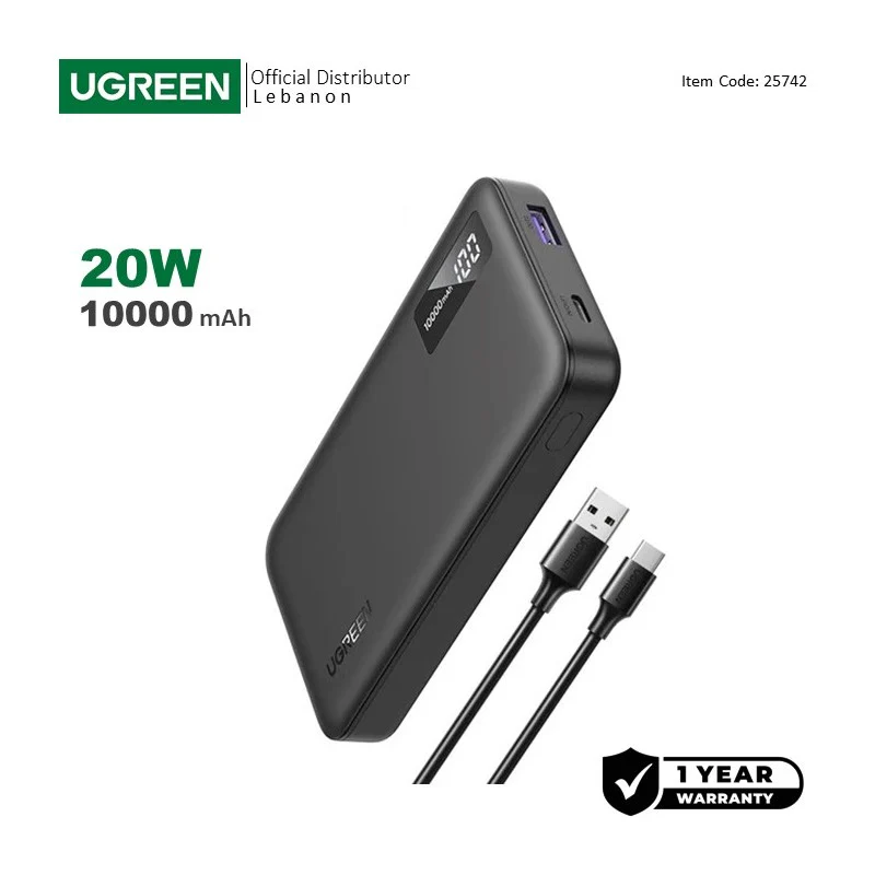 power bank ugreen 20w 10000mah
