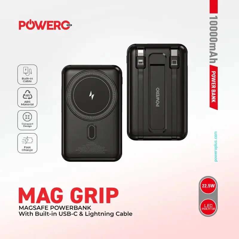Power bank mag grip22.5w